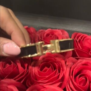 Gold and Black Bracelet